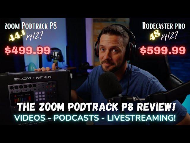 Zoom Podtrack P8 vs the Rodecaster Pro Review