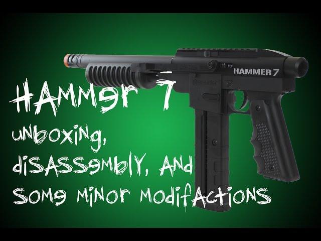 Hammer 7 Un-boxing, disassembly and some modifications