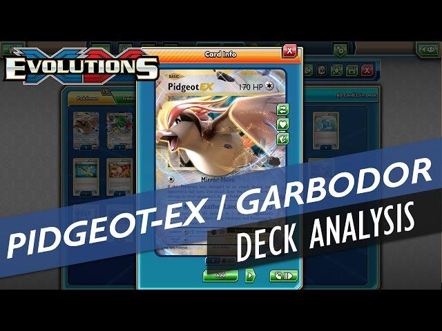 Pidgeot-EX/Garbodor Deck Profile + Battle!  |  Primal Clash - Evolutions