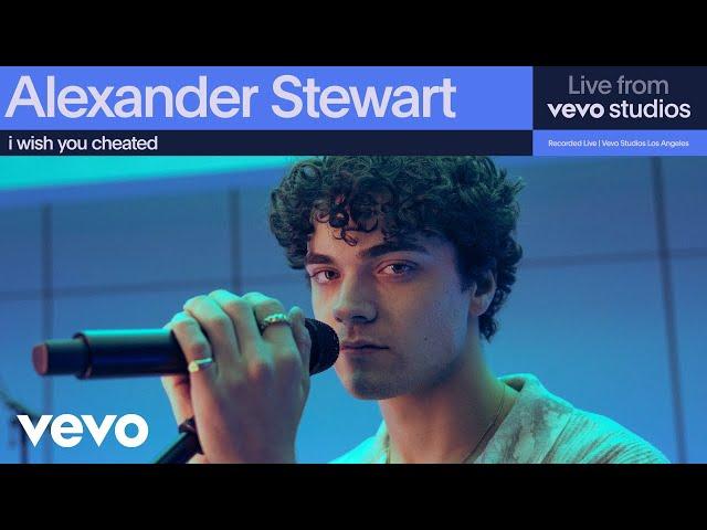 Alexander Stewart - i wish you cheated | Live From Vevo Studios