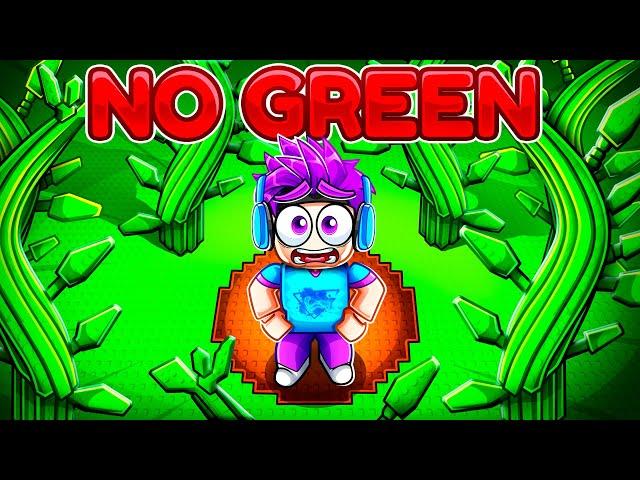 Grow a Garden but You CAN'T Touch the Color GREEN!