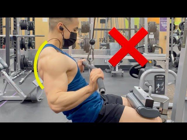  Lat Pulldown Mistakes You Need to  STOP DOING!