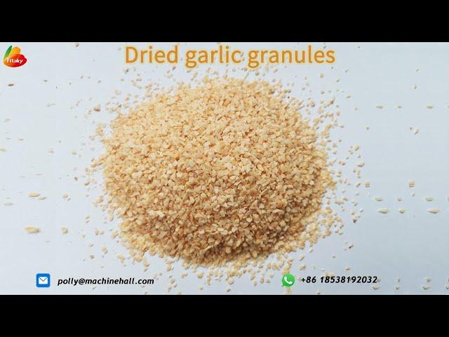 Dried Garlic Granules