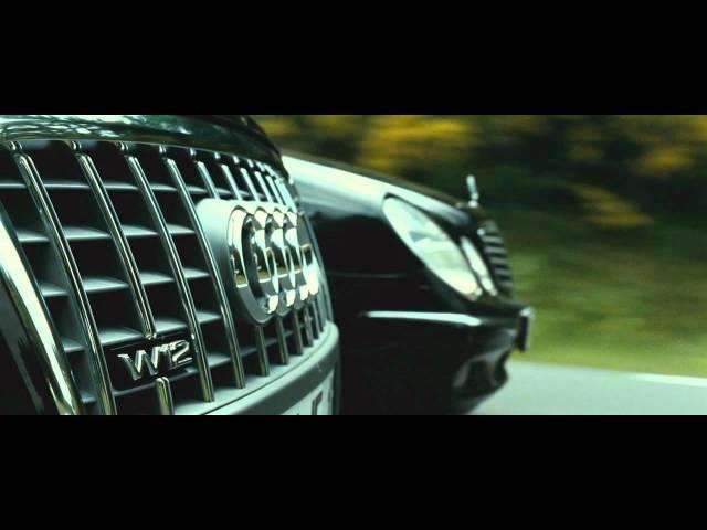 TRANSPORTER 3 - Audi A8 vs. Mercedes E-class [HD]