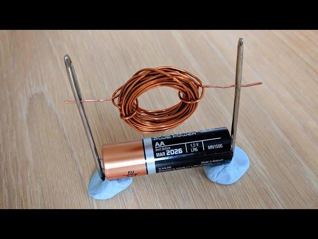 How to make a simple electric motor