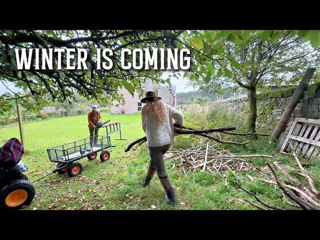 Winter is Coming and There's so Much to do! Homestead living in Rural Scotland. Scottish House Reno