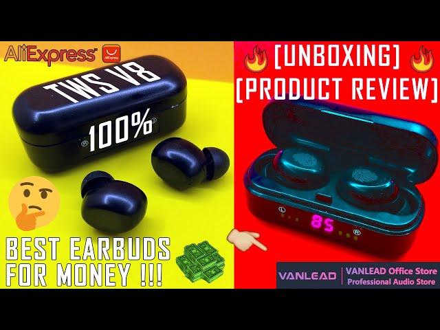 V8 TWS DYNAMIC BLUETOOTH 5.0 EARBUDS ALIEXPRESS QUICK UNBOXING 2020 | PRODUCT REVIEW| x_xLASHEEN #1