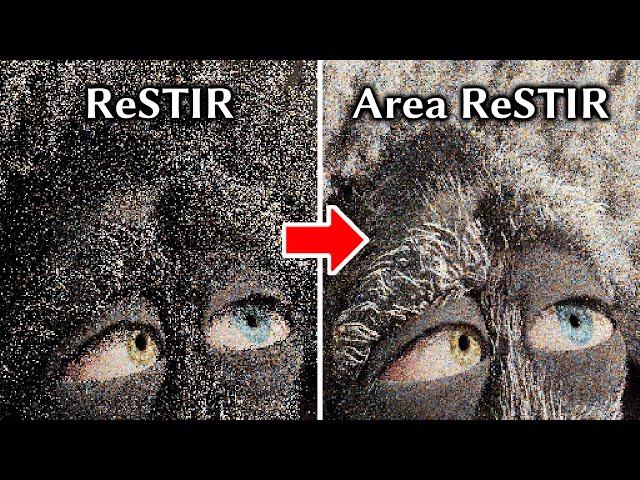 Area ReSTIR - SIGGRAPH 2024