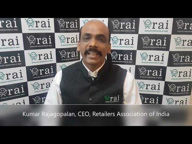 Kumar Rajagopalan, CEO, Retailers Association of India: Retail Leadership Summit (RLS) 2019