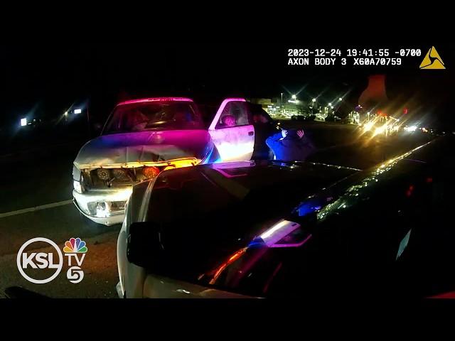 BODY CAM: DUI driver injuries 8 Utahns while fleeing from police