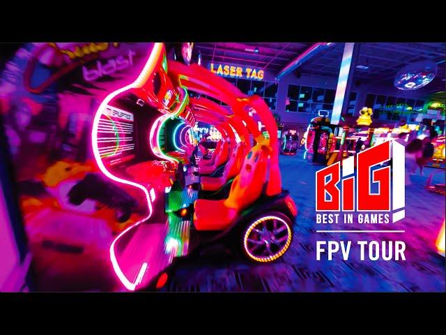 Touring BIG! Best In Games, the new mega arcade in Ypsilanti  | FPV TOUR