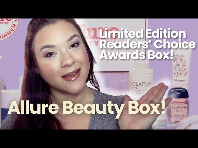 ALLURE READERS’ CHOICE AWARDS WINNERS’ LIMITED EDITION BOX! Tatcha, Charlotte Tilbury & More!