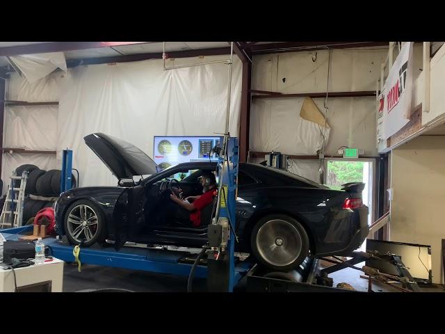 Overkill Supercharged Stage 2.5 Kit Dyno Pull - 2014 v6 Camaro