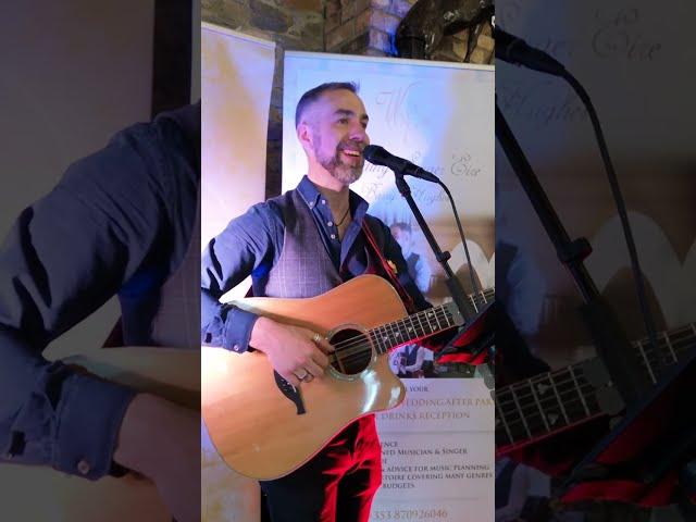 The Way You Make Me Feel - Barry Hughes Wedding Singer Éire live at Darver Castle Wedding Venue