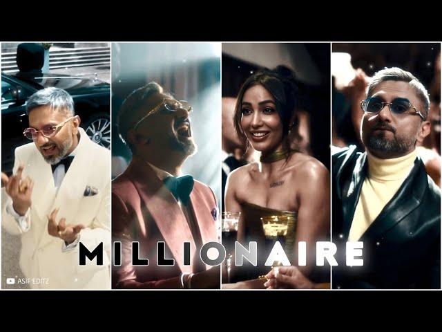  Millionaire 🫅 Yo Yo Honey Singh  Edit Audio   Millionaire Song 4k Status 