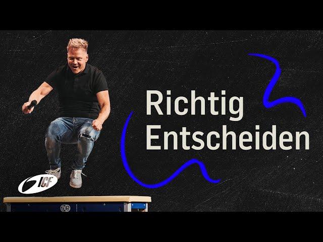 Treffe mit dem Heiligen Geist richtige Entscheidungen | Leo Bigger | ICF Church