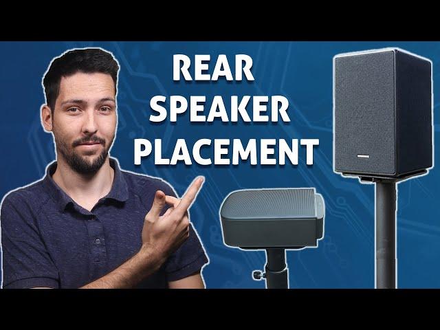 Best Rear Speaker Placement For Soundbars and Home Theatres