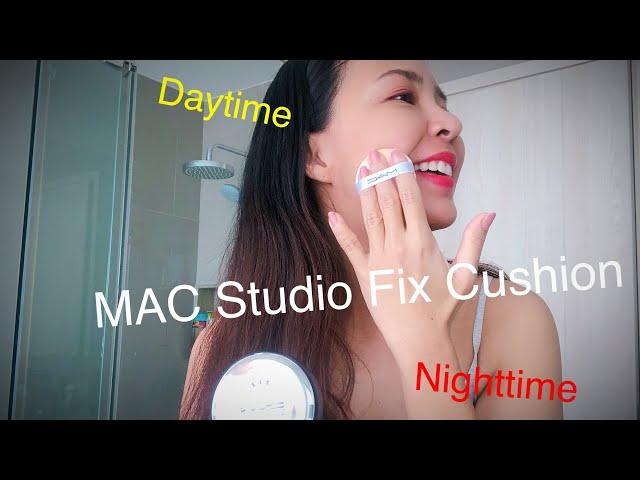 Day to night with MAC Studio Fix Cushion #maccosmetics #cushionreview #makeupreview