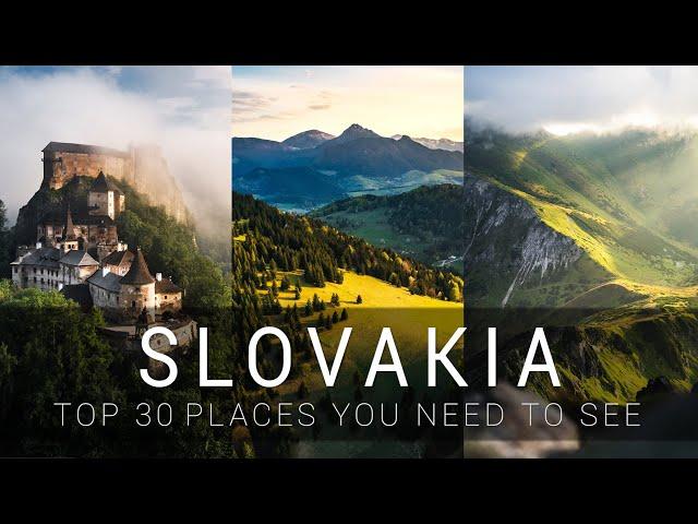 THIS IS SLOVAKIA! - TOP 30 places you must see