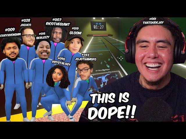 CRAB GAME IS SQUID GAME BUT TOXIC | Crab Game featuring GOAT youtubers