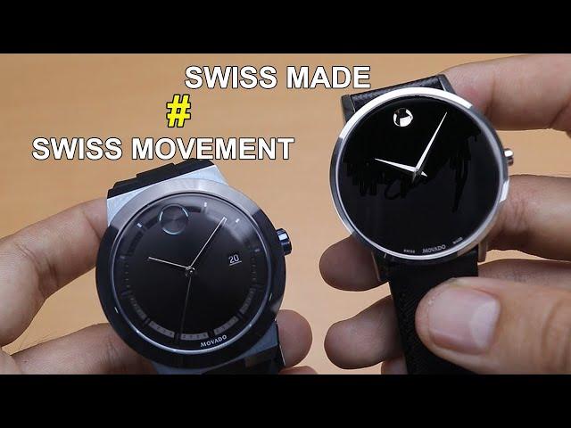 Sự Thật Về Đồng Hồ Thụy Sỹ Và Đồng Hồ Có Bộ Máy Thụy Sỹ - "Swiss Made" và "Swiss Movement"