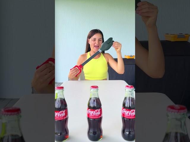 Smart Girl vs Coca Cola AURA 1000%  #shorts #khamitovy #martaandrustam