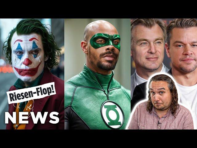 JOKER 2 Desaster | GREEN LANTERN Serie | Neuer NOLAN Film – FILM NEWS