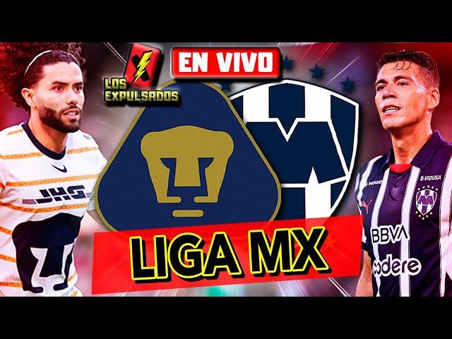  PUMAS vs MONTERREY | RELATO EMOCIONANTE ️ EN VIVO | LIGA MX 2024 | Los Expulsados