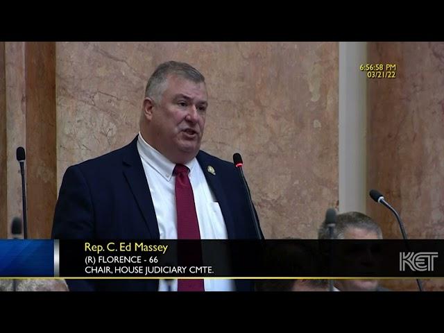 2022 Regular Session - Day 52 - HB 773, Rep. Ed Massey