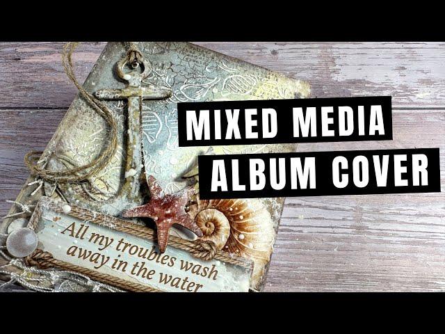 Mixed Media Tuesday | mixed media album cover