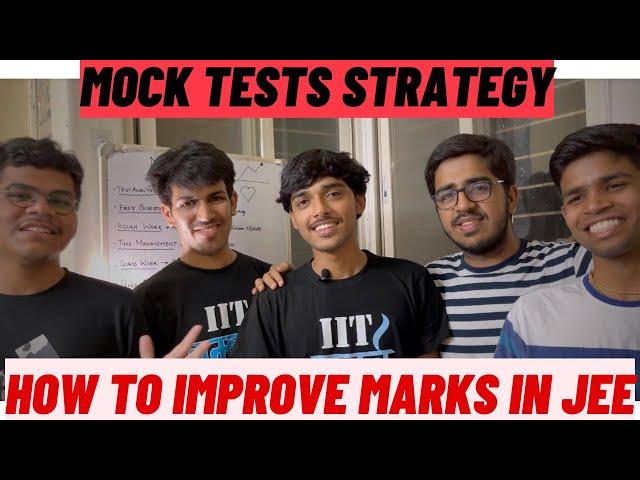 How to improve score in JEE MAINS | Prabhat Kumar-IIT BOMBAY