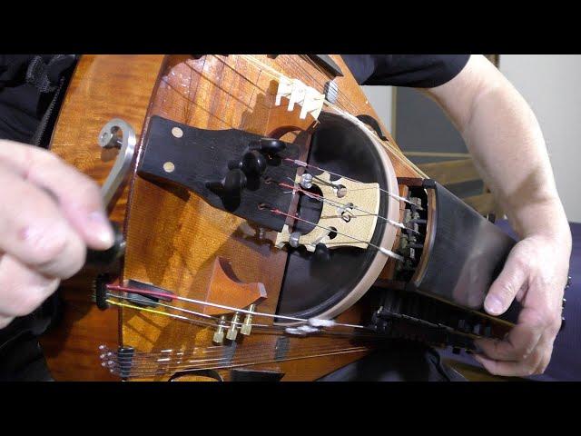 Dark Medieval Ballad. Hurdy-Gurdy, Organ Drone & Drum