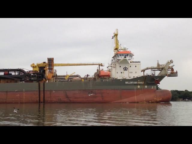 Willem Van Oranje de Chipre, Barco de Dragado, Río Pánuco, Tampico México