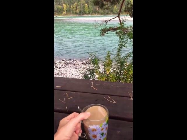 Своя усадьба.. утро, кофе, горы, свежий воздух, красота..))