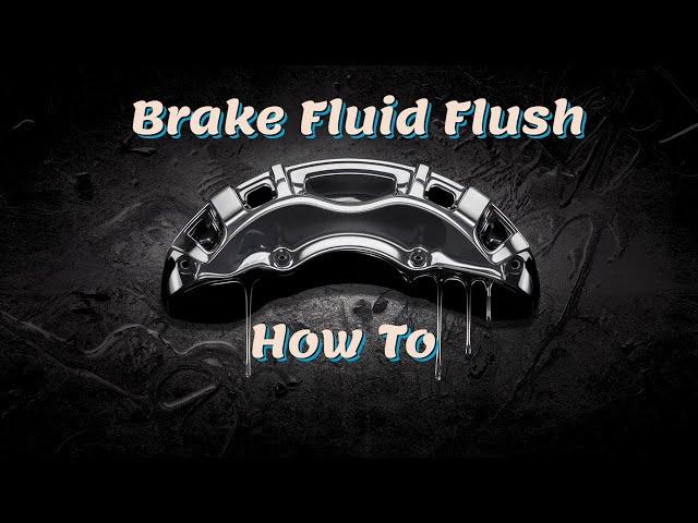 Brake Fluid Flush Like a PRO