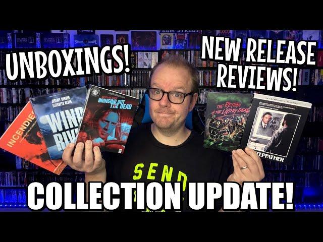 BLURAY And 4K Collection UPDATE! | Wind River, The Stepfather, Bringing Out The DEAD 4Ks And MORE!