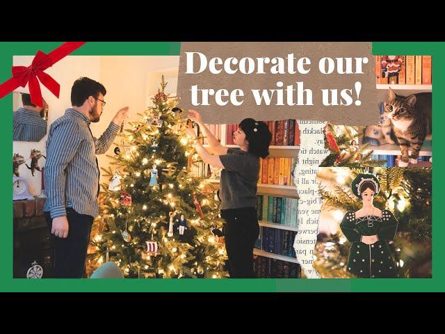 Get cosy with us for Christmas  Decorating our first tree! Book & history nerd edition