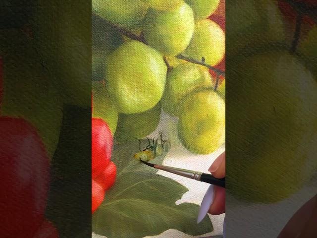 How I Paint a Fly in Oil Paints #artisticprocess #oilpainting