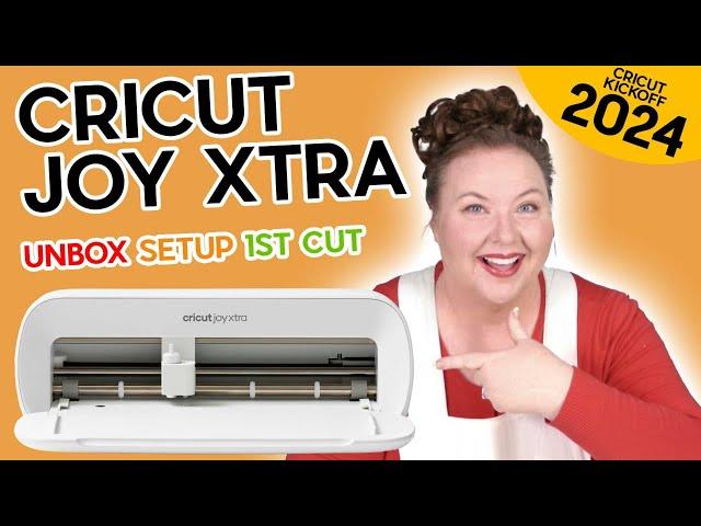 Cricut Joy Xtra for Beginners: Unbox, Setup, & First Cut! (CRICUT KICKOFF Day #1)