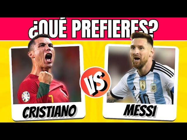 ¿QUÉ PREFIERES? - Edición FUTBOLISTAS #2 ️ - QUIZBOLISTA Quiz de Qué PREFIERES - QUIZ de FÚTBOL