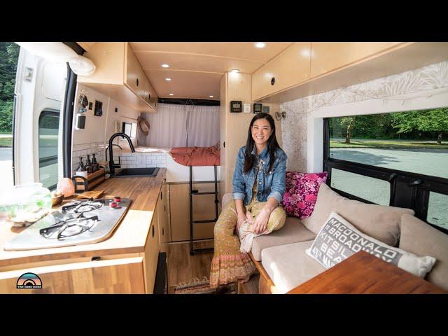 Solo Female Working 9-5 While Living Full-Time Her ProMaster Camper Van