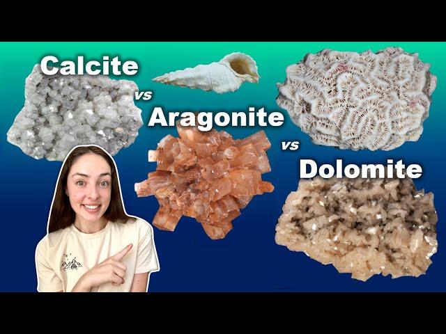 Calcium Carbonate Mineral Formation, Dissolution, Structures, & Geological Significance | GEO GIRL