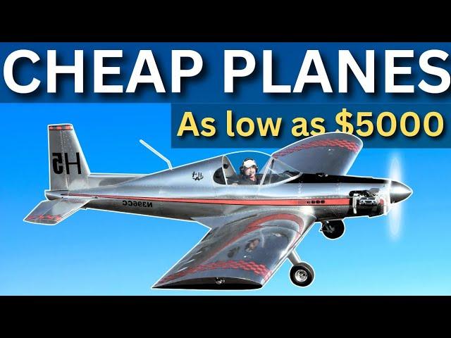 Cheapest Planes Any Pilot Can Buy, as low as $5000