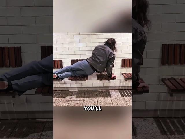 This Bench Was Designed to Keep People From Sleeping 🪑