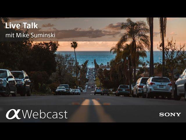 Sony Pro Photographer Live Talk mit Mike Suminski S2E04