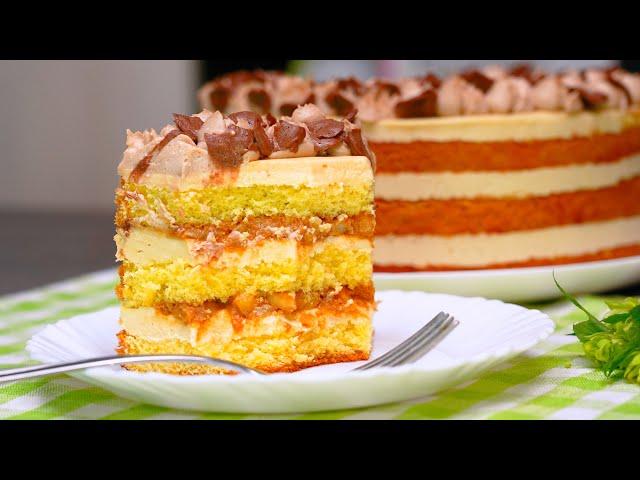 Торт "ЕВА"  | ПОТРЯСАЮЩЕ ВКУСНЫЙ ТОРТ на праздник | Кулинарим с Таней