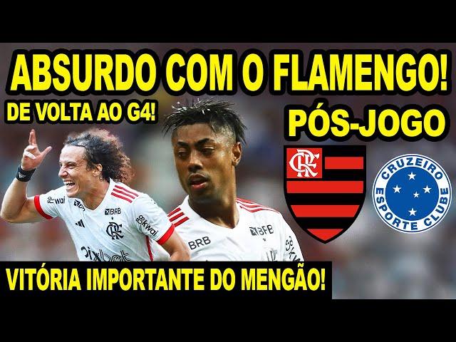 QUE BAGUNÇA NO JOGO DO FLAMENGO! VITÓRIA IMPORTANTE DO MENGÃO! PÓS JOGO! FLA NO G4 E ALLAN EXPULSO!