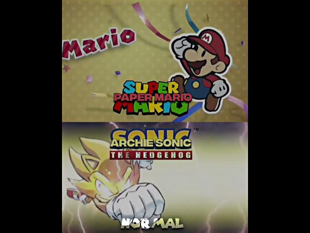 Paper Mario vs Archie Sonic (With proof)#papermario#vs #archiesonic#whoisstrongest #fypシ#fyp#viral