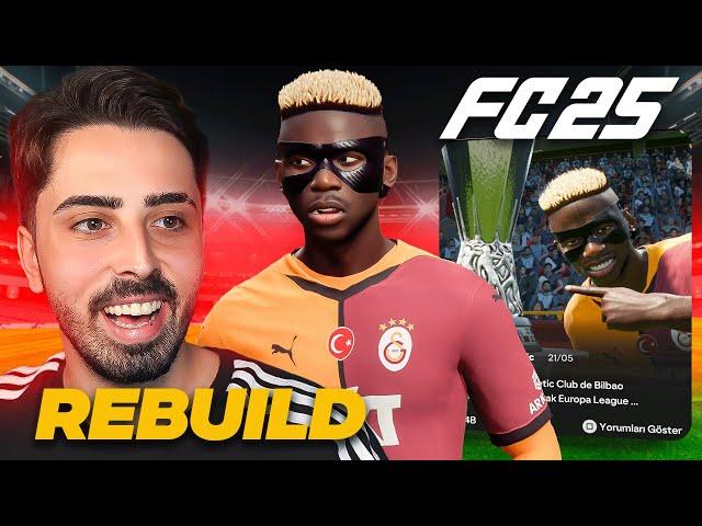 FC 25 GALATASARAY REBUILD // YILDIZLAR KARMASIYLA AVRUPA // KARİYER MODU