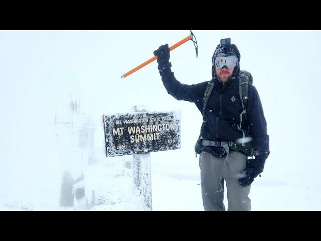 Winter Solo Climb | Mount Washington